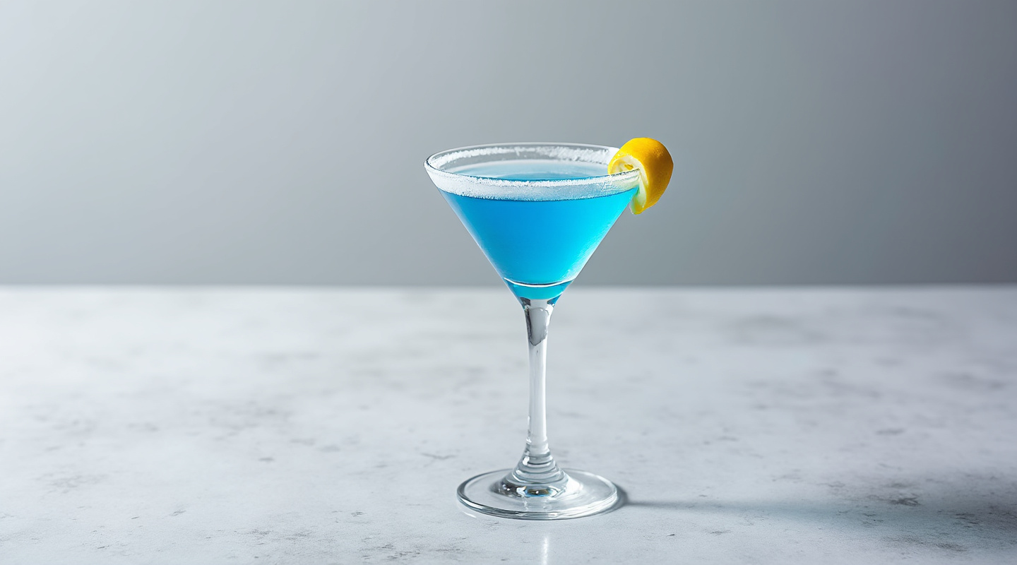 Blue Eyed Martini