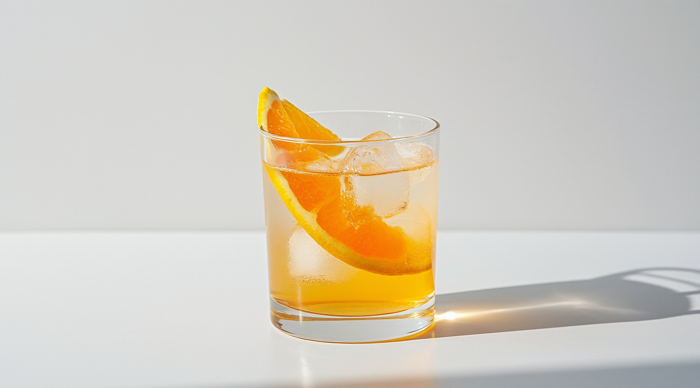 The Long Shot cocktail in a Collins glass