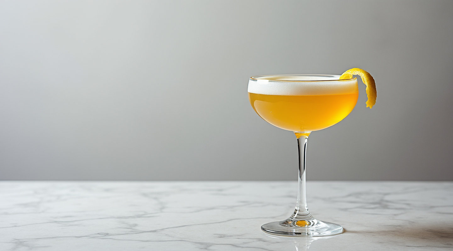 A stylishly presented Parisian Sidecar in a Coupe glass