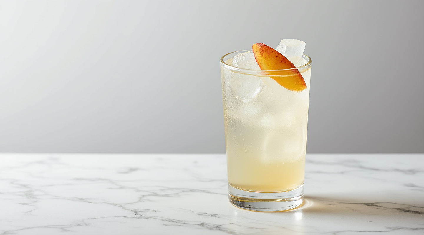 Pomme et Sureau cocktail