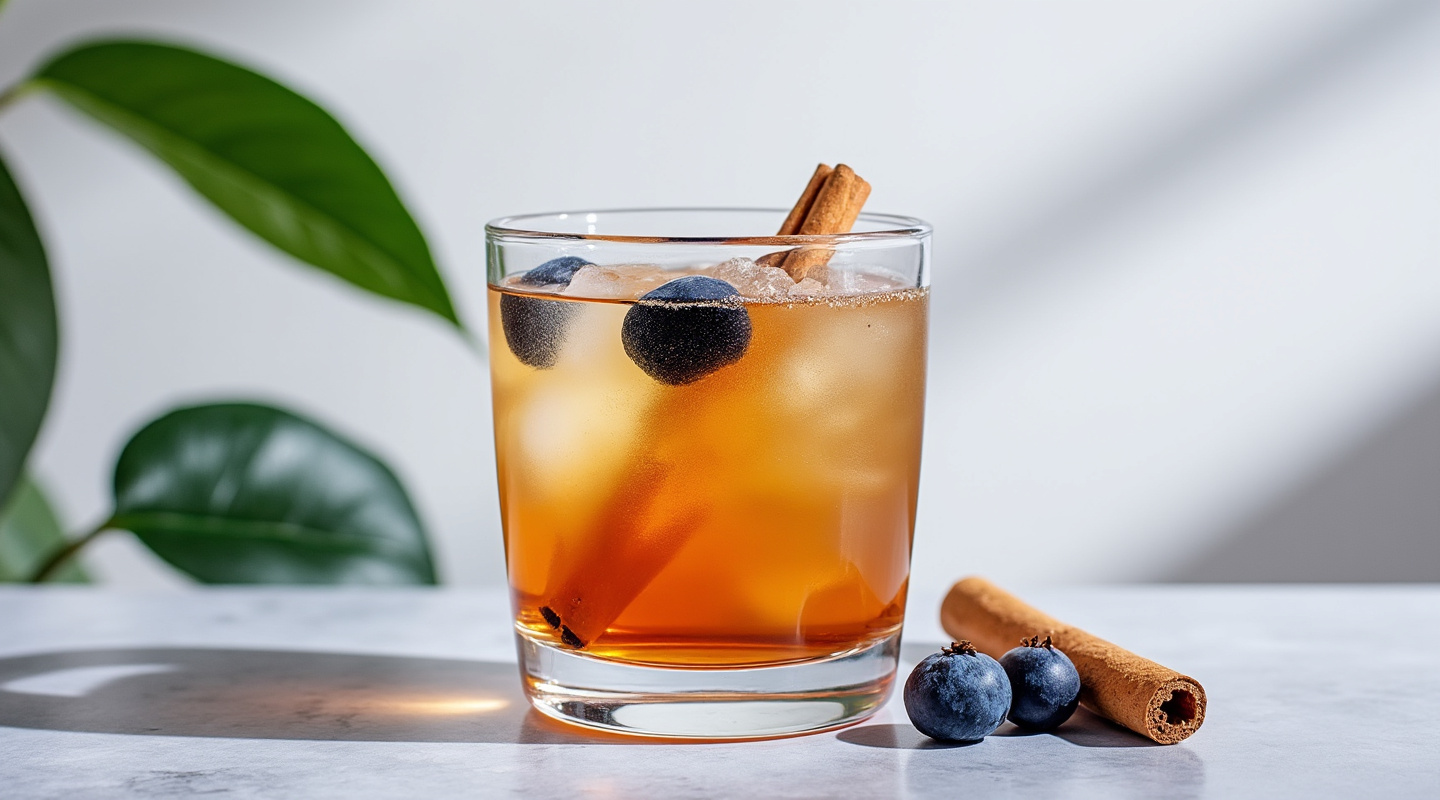Blueberry Tea Cocktail