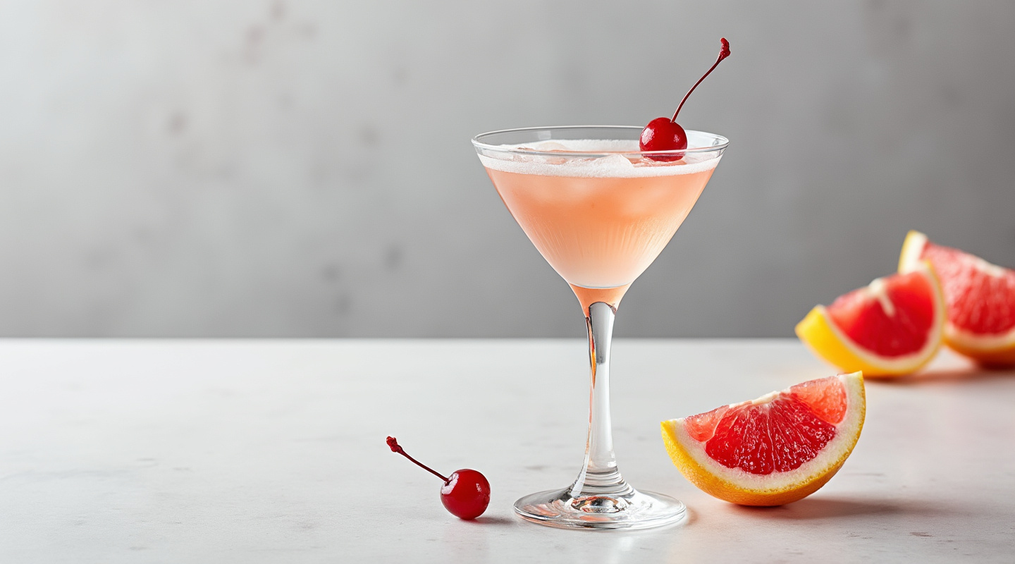 Sweet Martini in a Martini glass