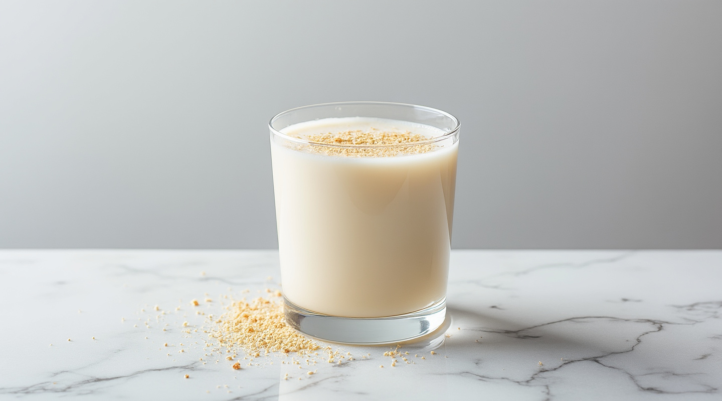 Bourbon Milk Punch