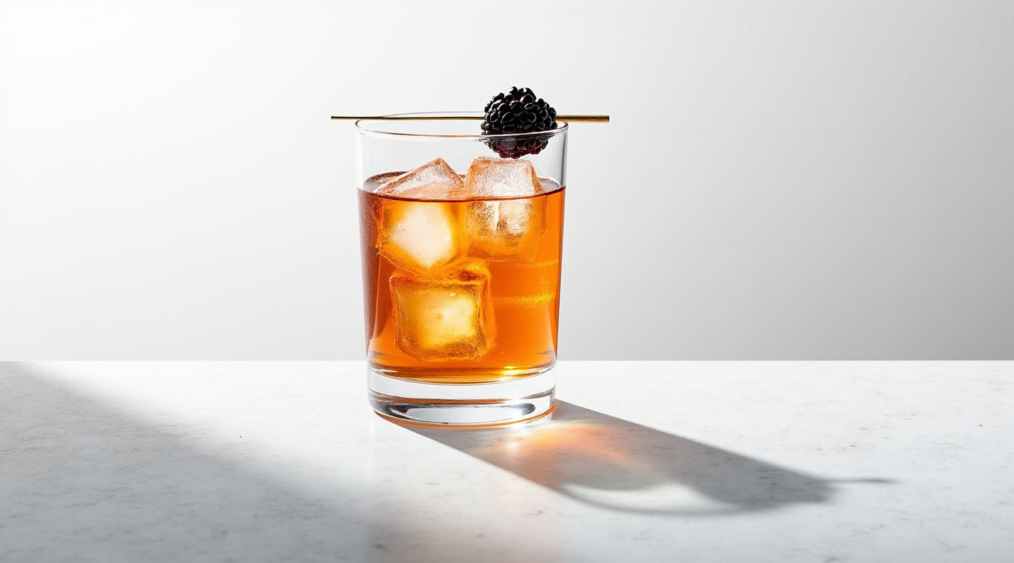 Subourbon cocktail in a Collins glass