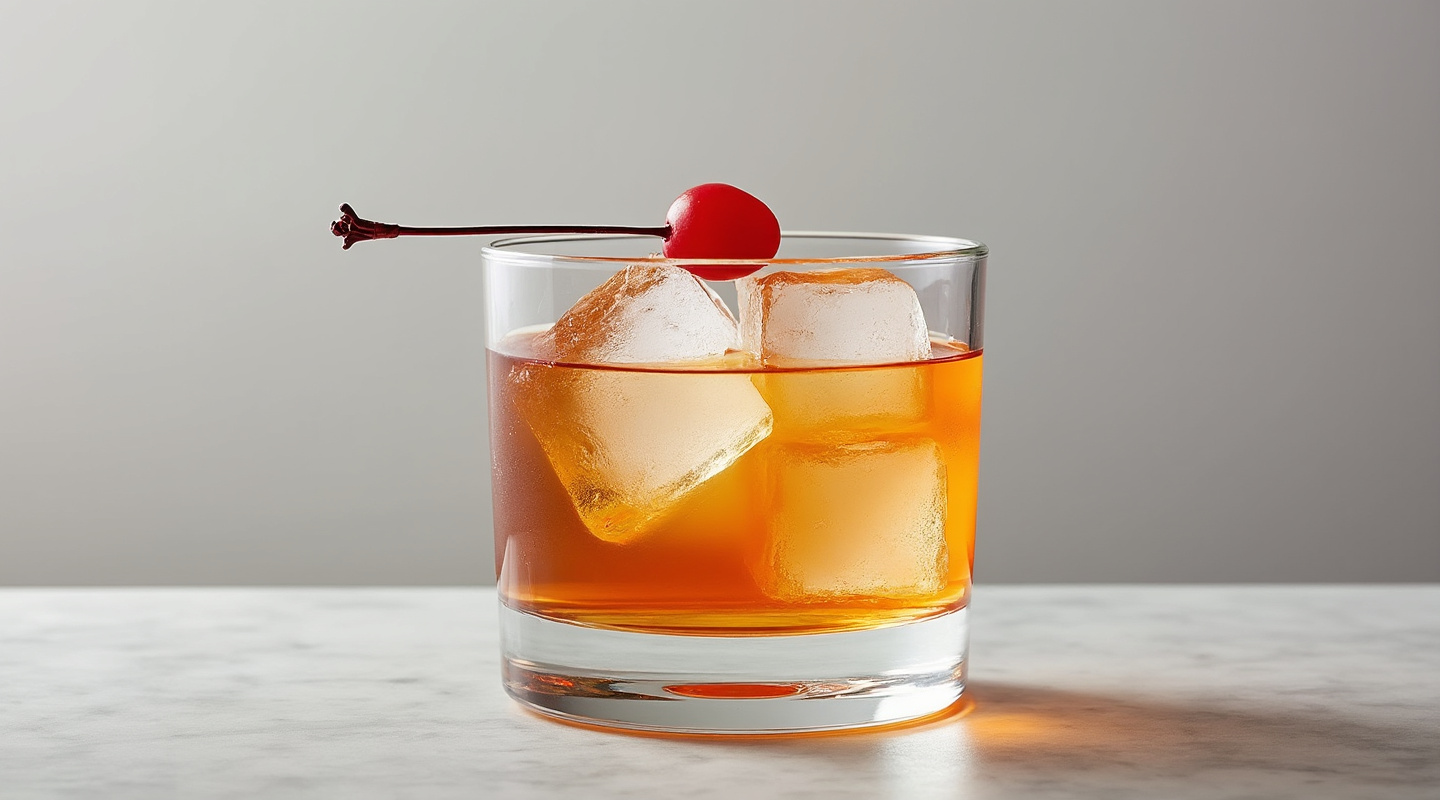 Perfect Summit Manhattan in a coupe glass