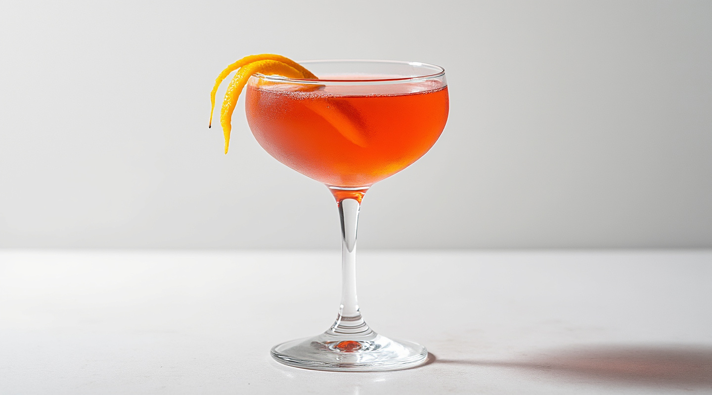 Manky Panky Cocktail in a Coupe Glass