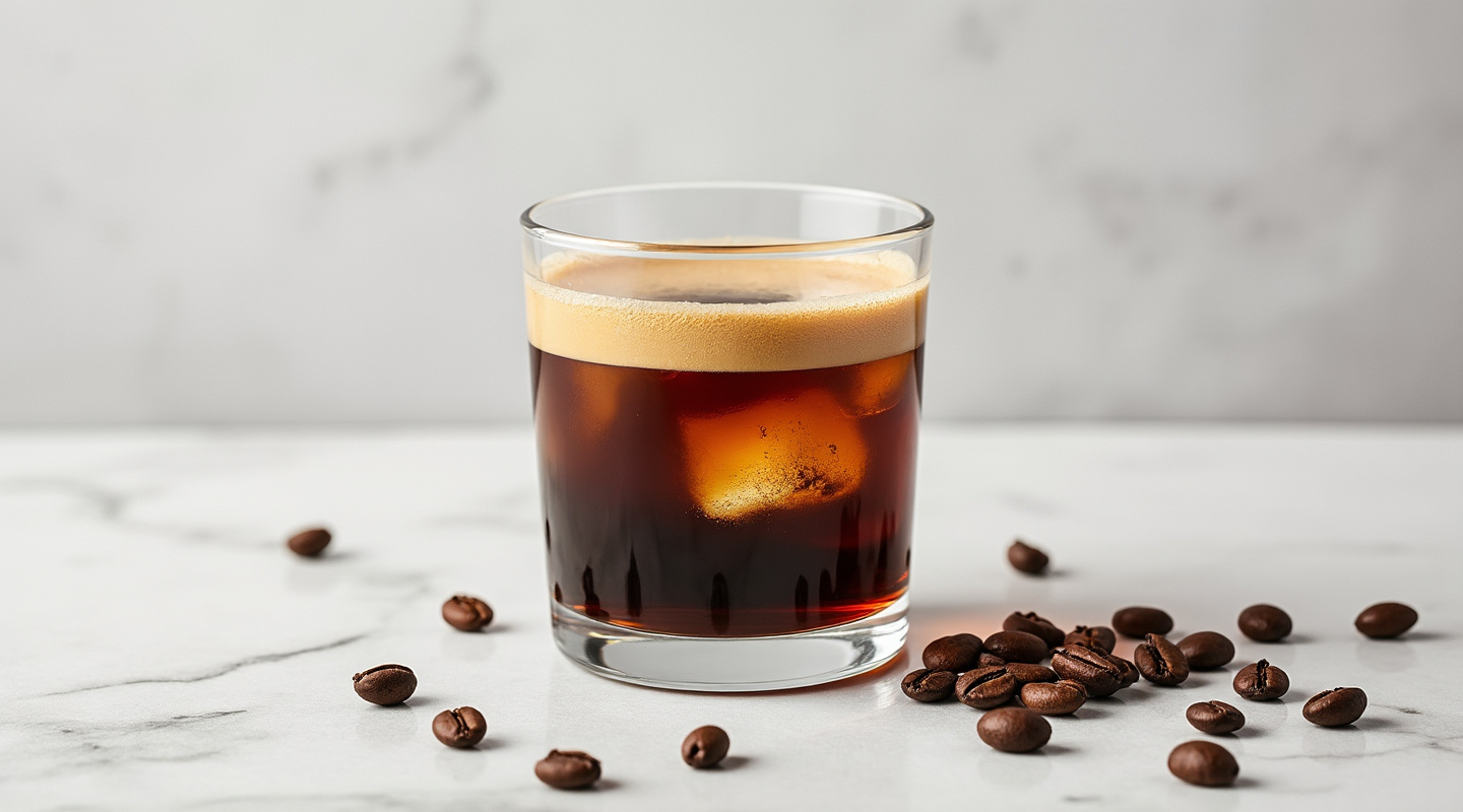 Brazilian Coffee in a Toddy glass