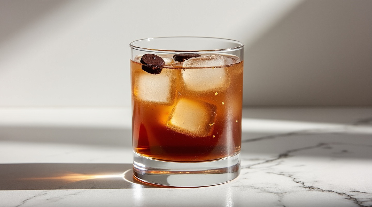 Smoky Mocha Spritz Cocktail
