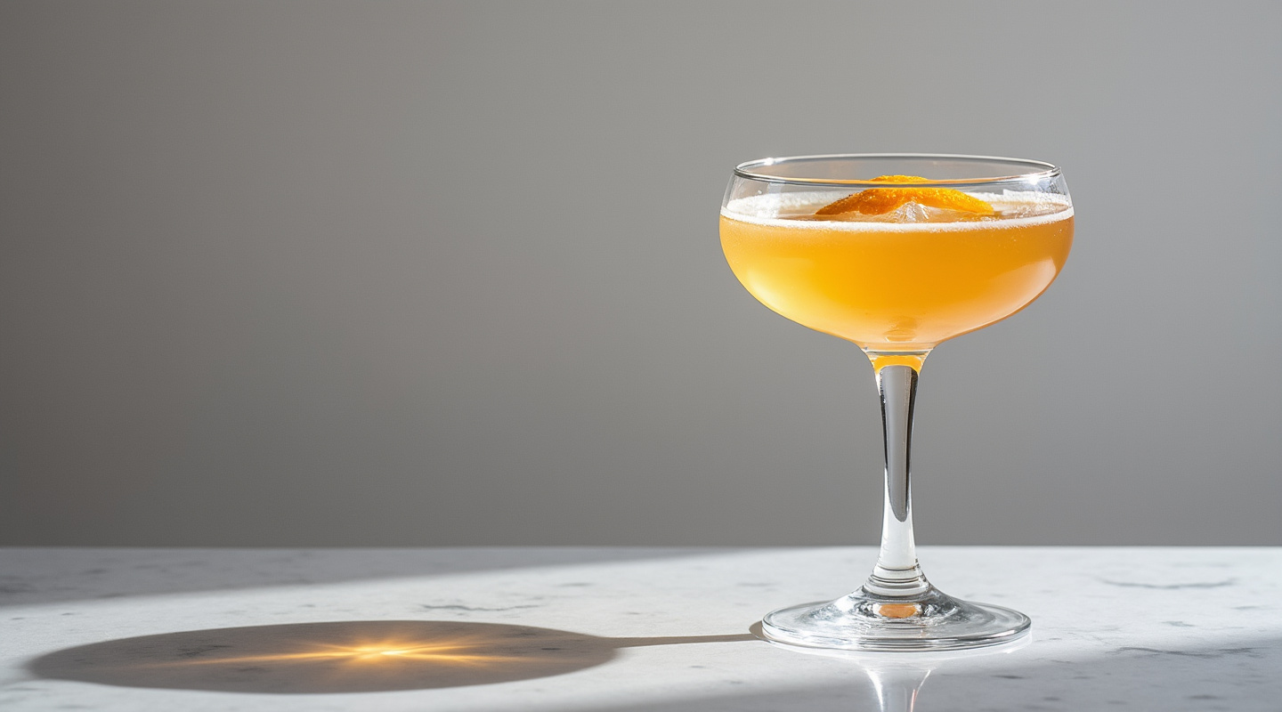 Nessie cocktail in a Coupe Glass