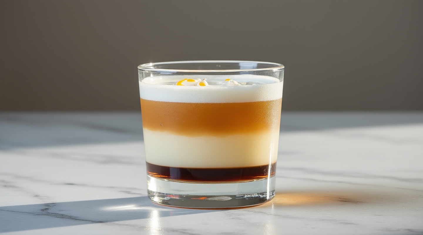 Bumble Bee Cocktail in a Shot Glass