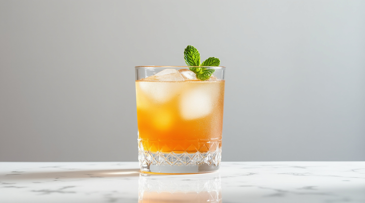 Companion cocktail served in a Nick & Nora glass