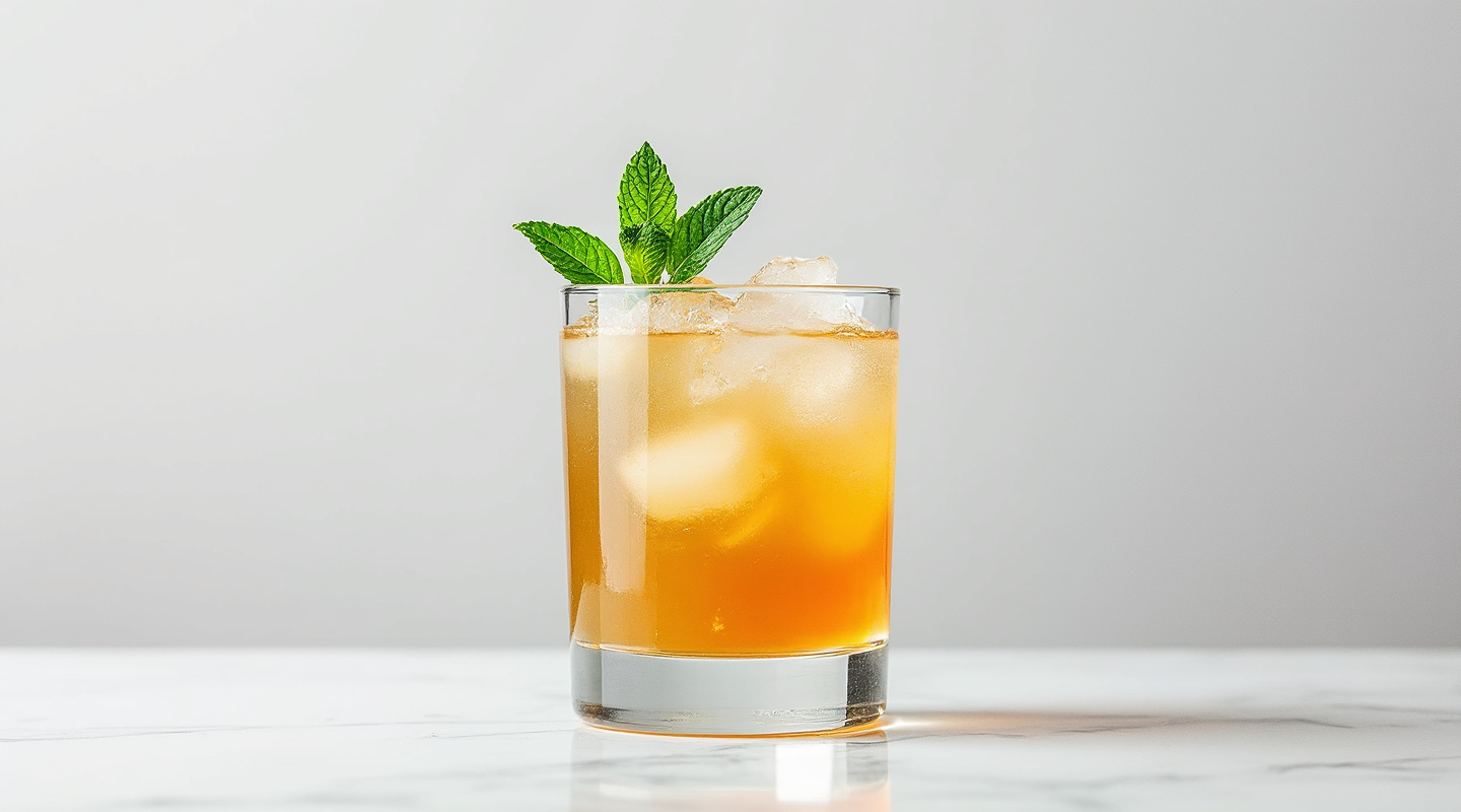 El Ritmo cocktail served in a Collins glass