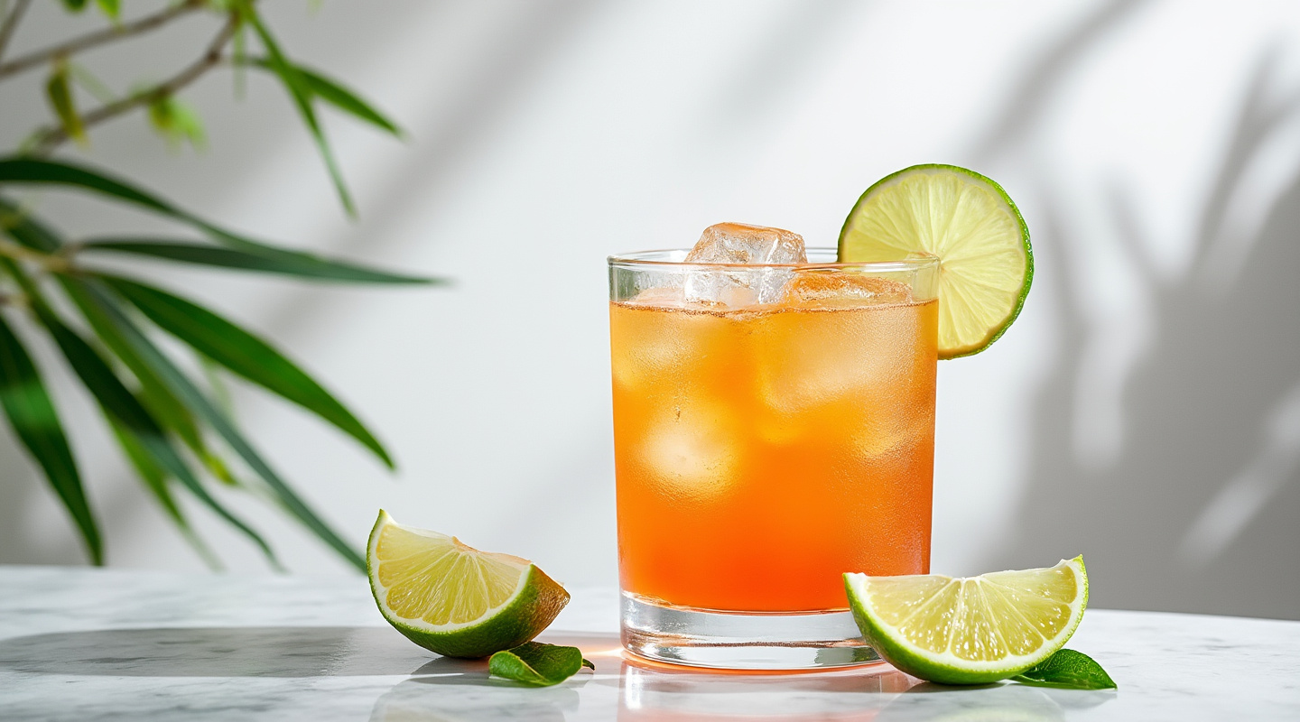 Caribbean Punch in a Collins glass