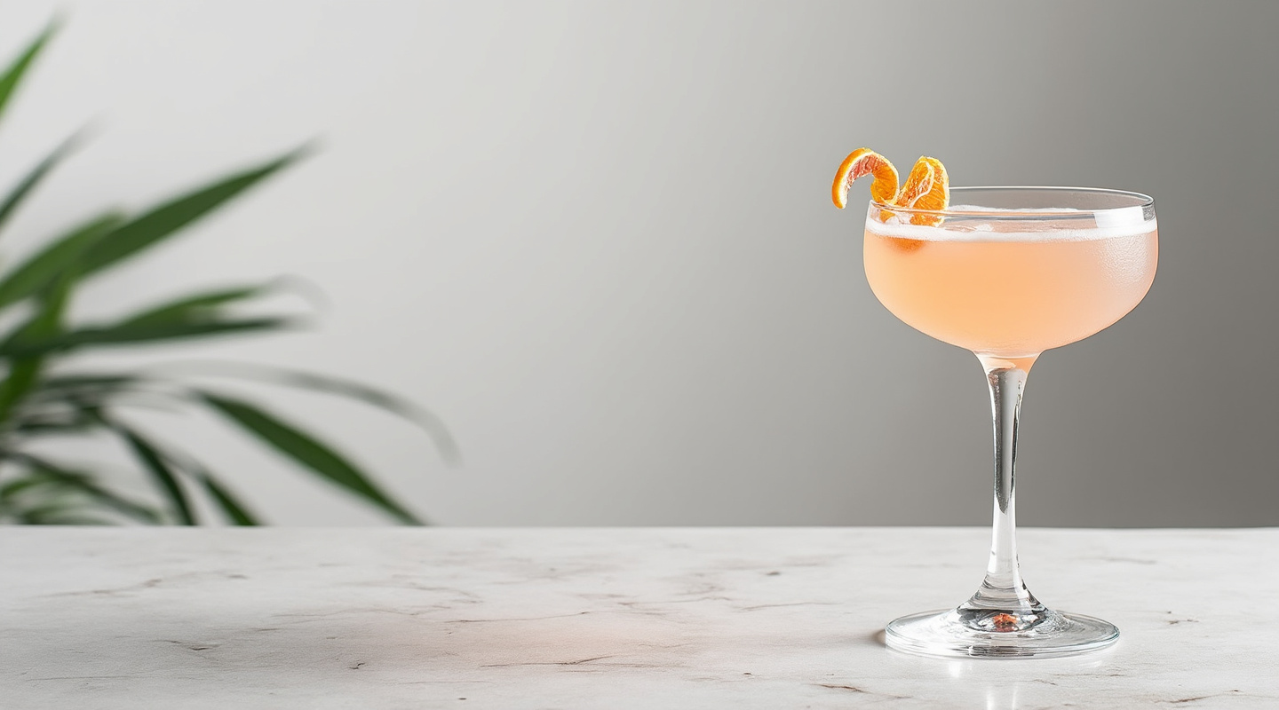 Life is Beautiful cocktail in a coupe glass