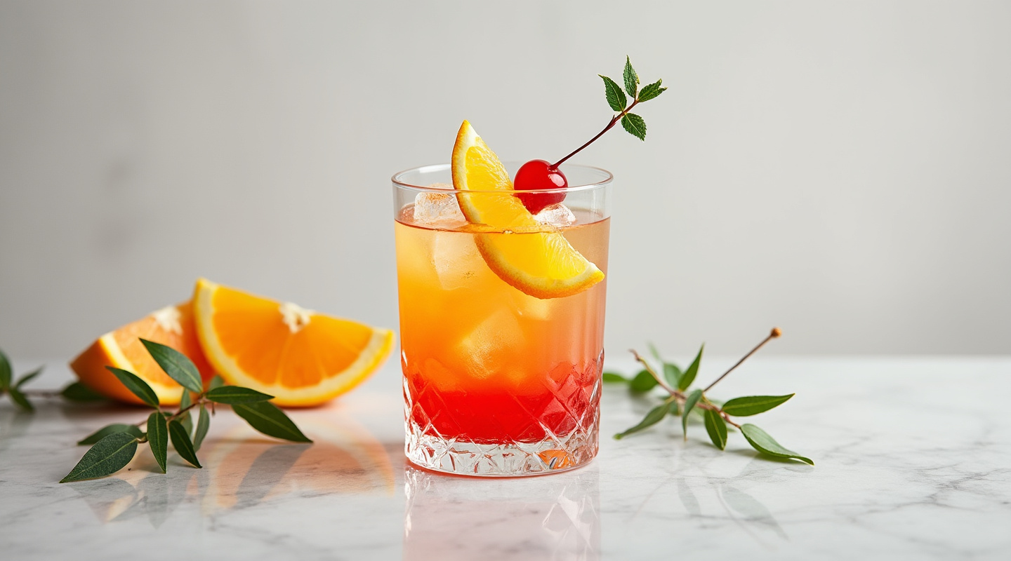 Monte Cassino Sunrise Cocktail