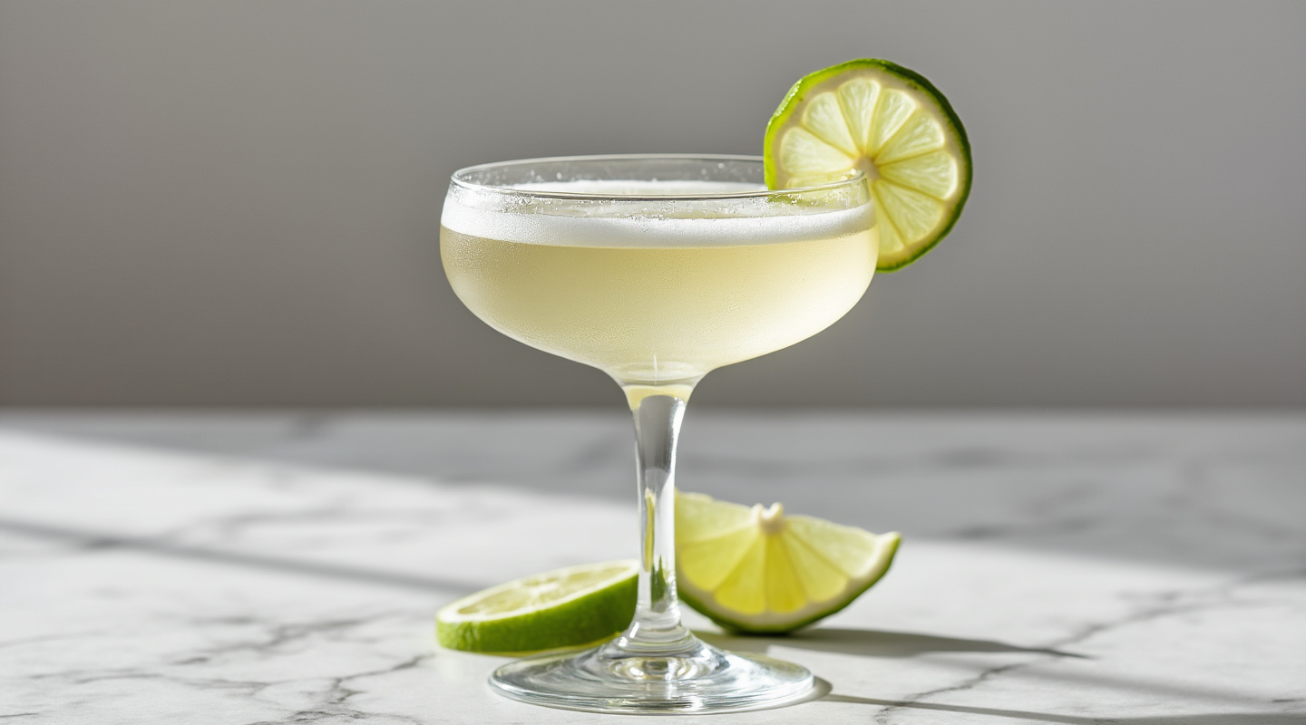 A beautifully crafted Cazador cocktail served in a chilled coupe glass.