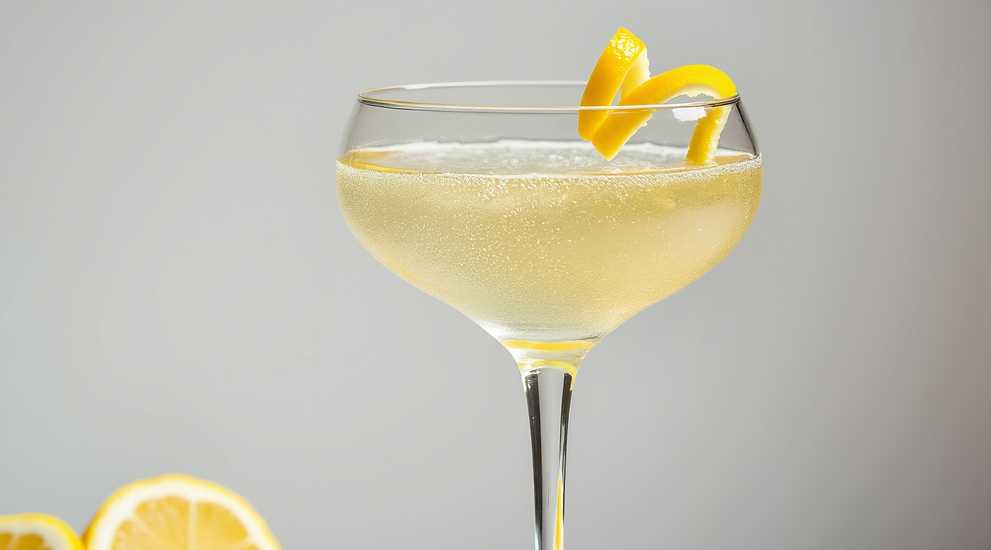 Elderflower Champagne Cocktail