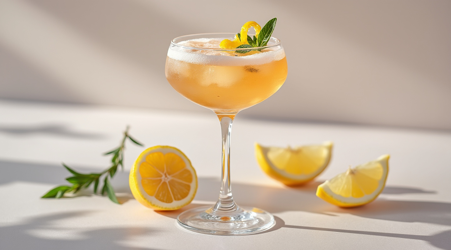 Fleur Naturel in a wine glass