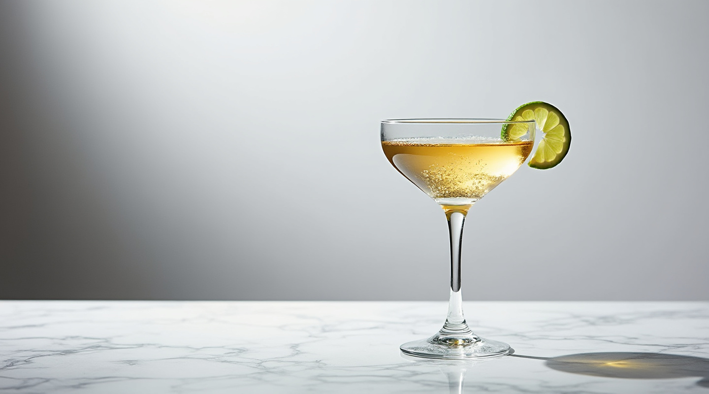 Tequila Martini in a coupe glass