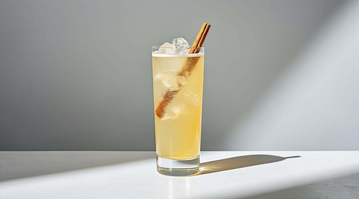 Banana Stand cocktail with a tropical garnishing