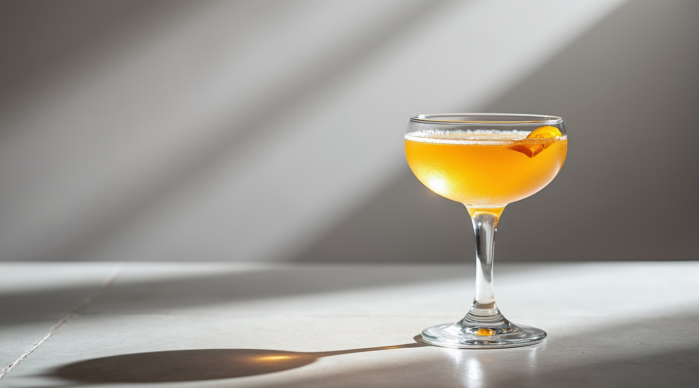 Old Vermont cocktail served in a Coupe glass