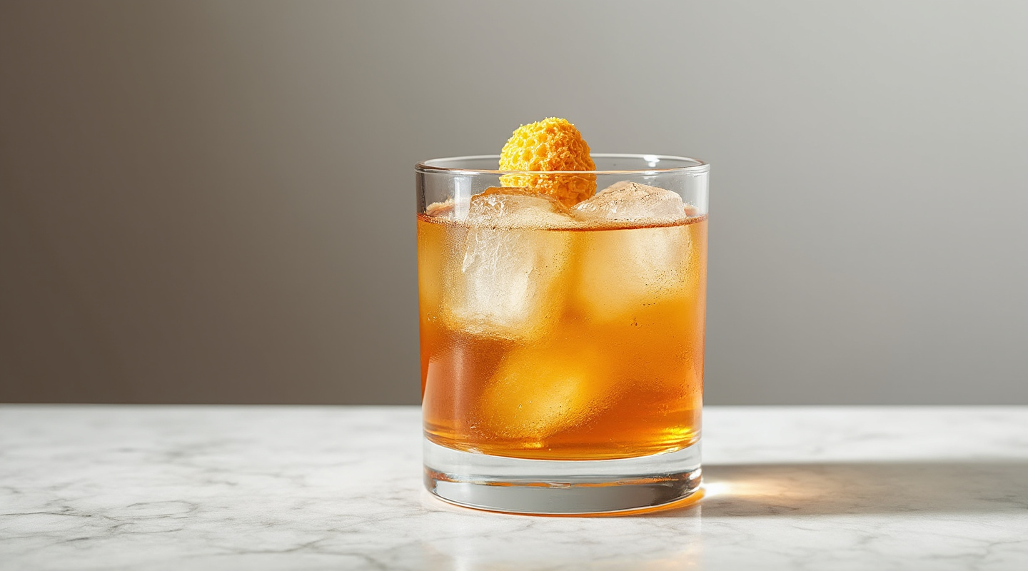 Toasted Ginger Godfather Cocktail