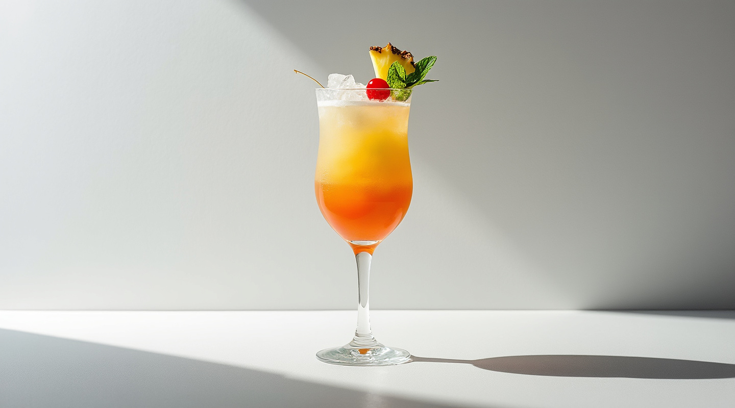 Bahia cocktail served in a Collins glass