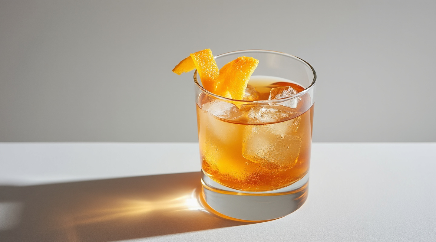 North Sea Oil cocktail in an Old-fashioned glass