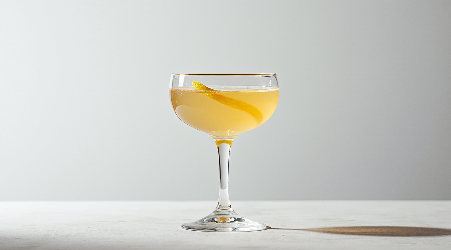 Ben Barnato cocktail in a coupe glass