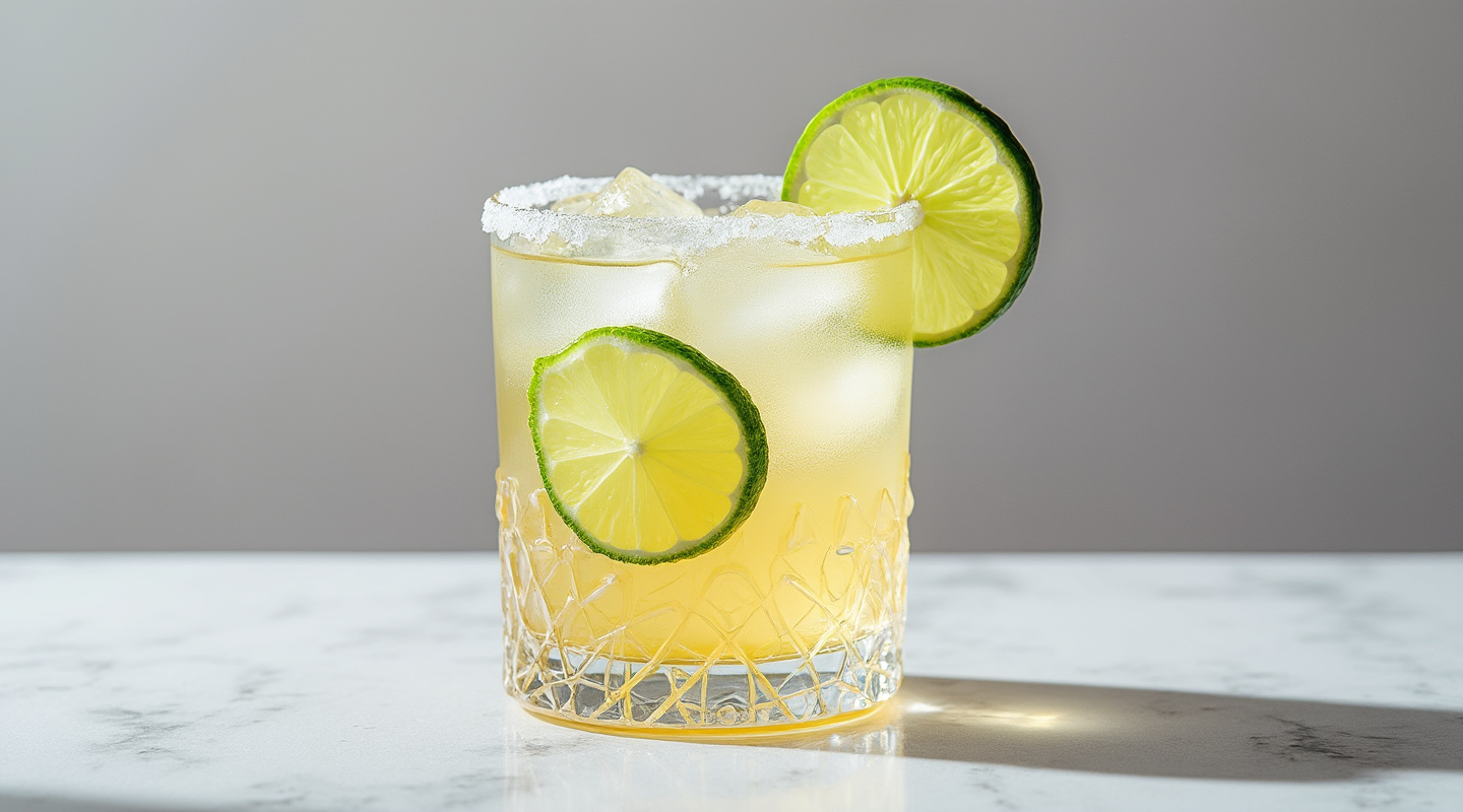 Brazilian Margarita in a glass