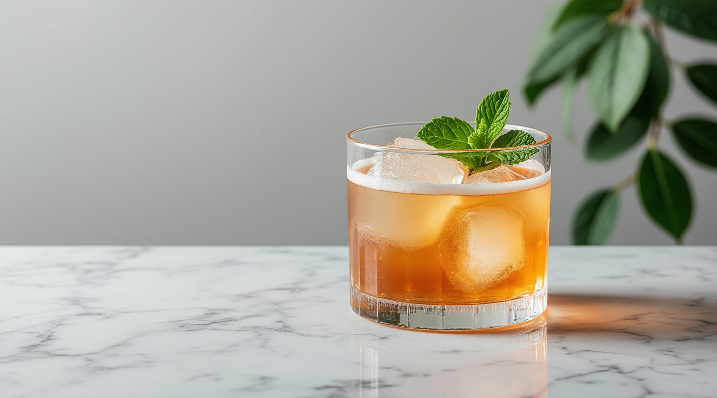Button Hook cocktail served in a coupe glass