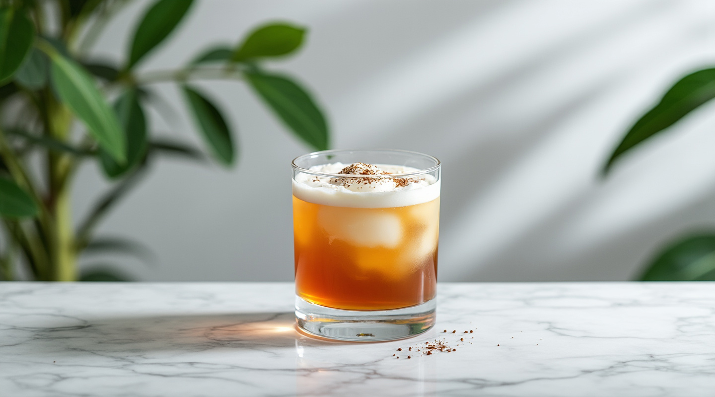 Haymaker cocktail served in an Old-Fashioned glass