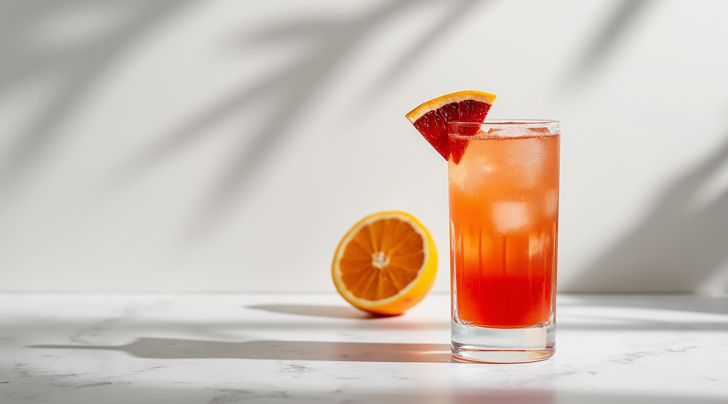 Blood Orange Garibaldi Cocktail