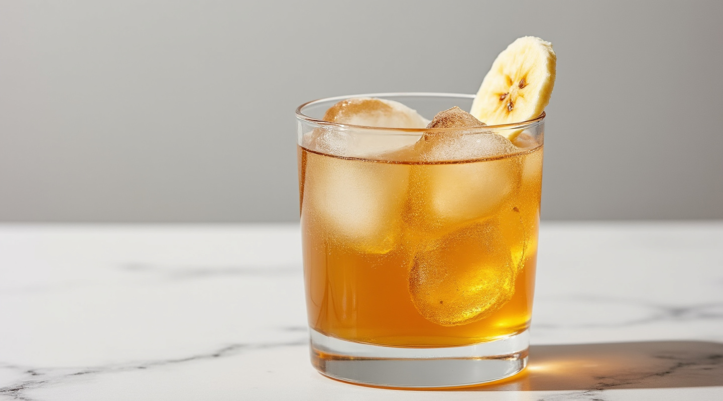 Jabroni cocktail served in an old-fashioned glass