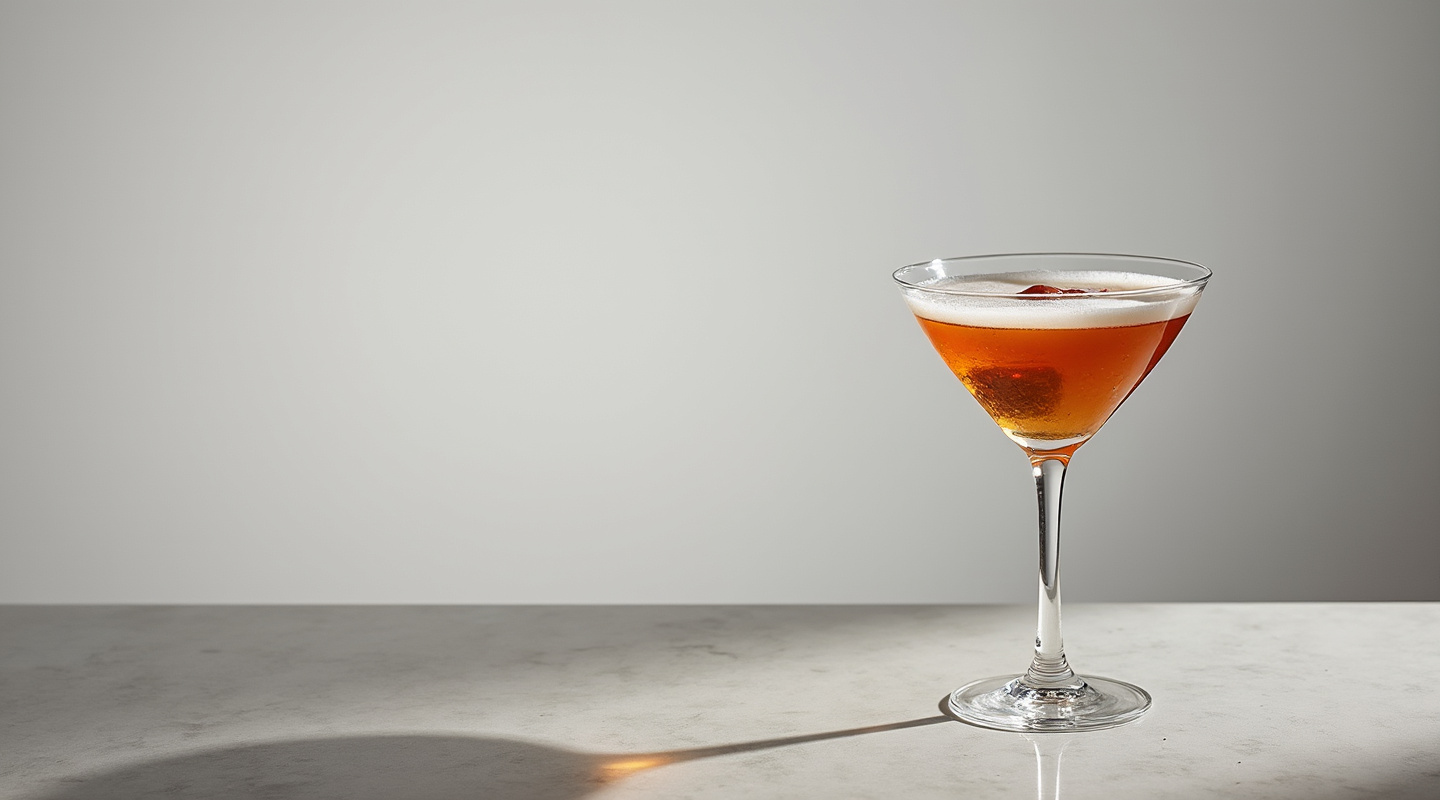 DC Martini in a glass