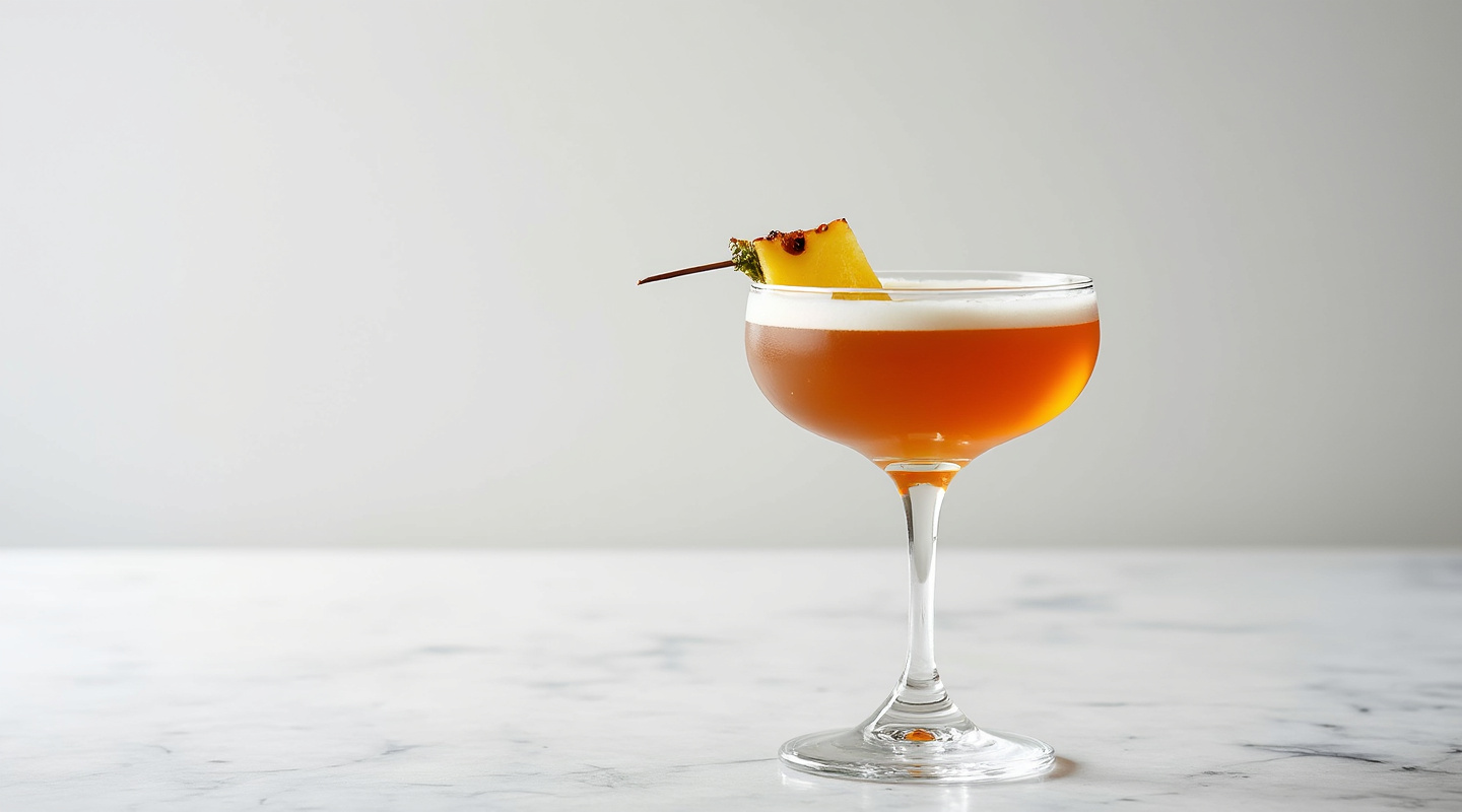 Caramel Manhattan Cocktail