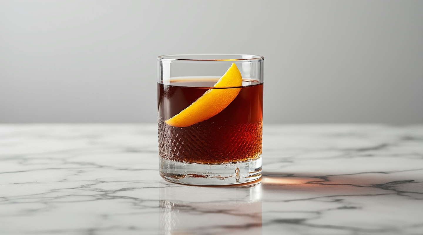 Chocolate Sazerac cocktail image