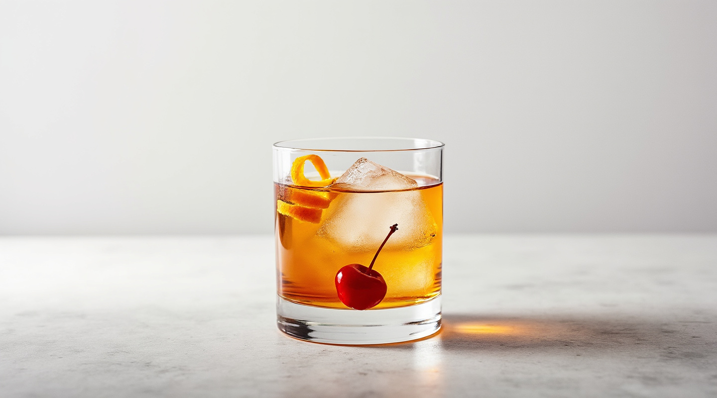 Diplomat cocktail served in a coupe glass