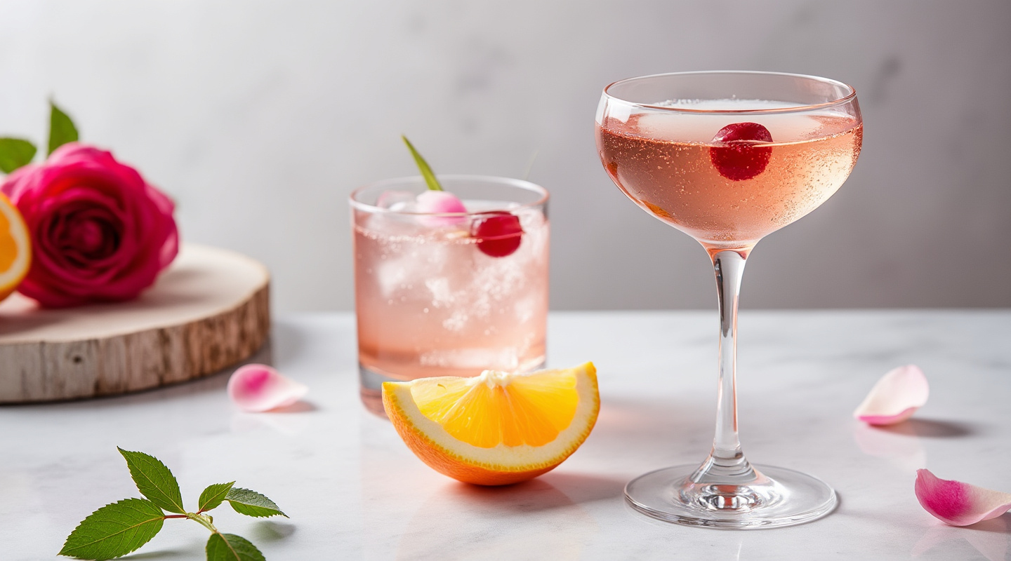 English Rose Cocktail