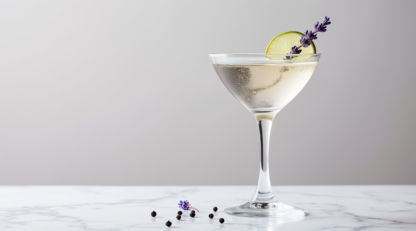 Lavender & Black Pepper Cocktail