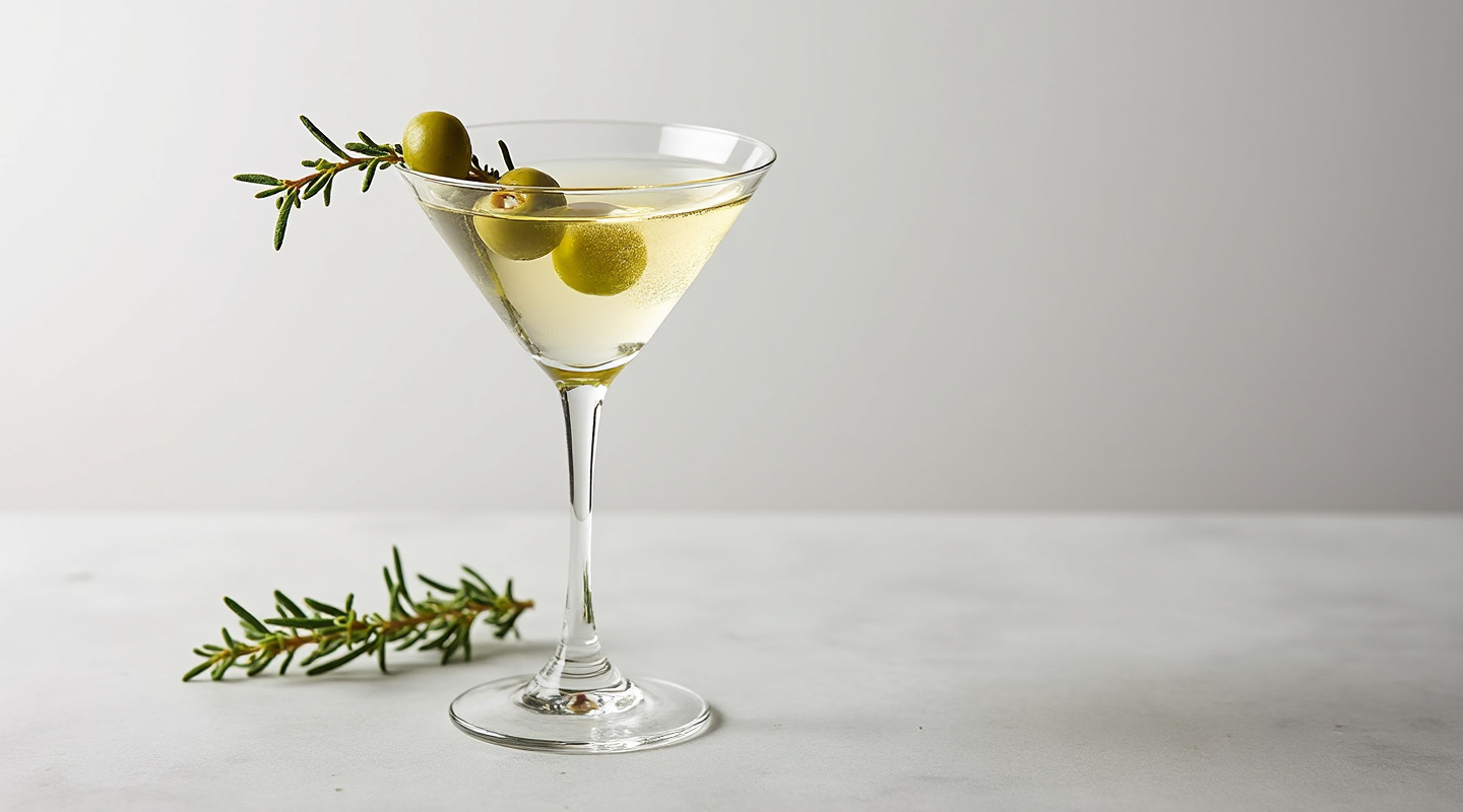 'Martini' Thyme Cocktail