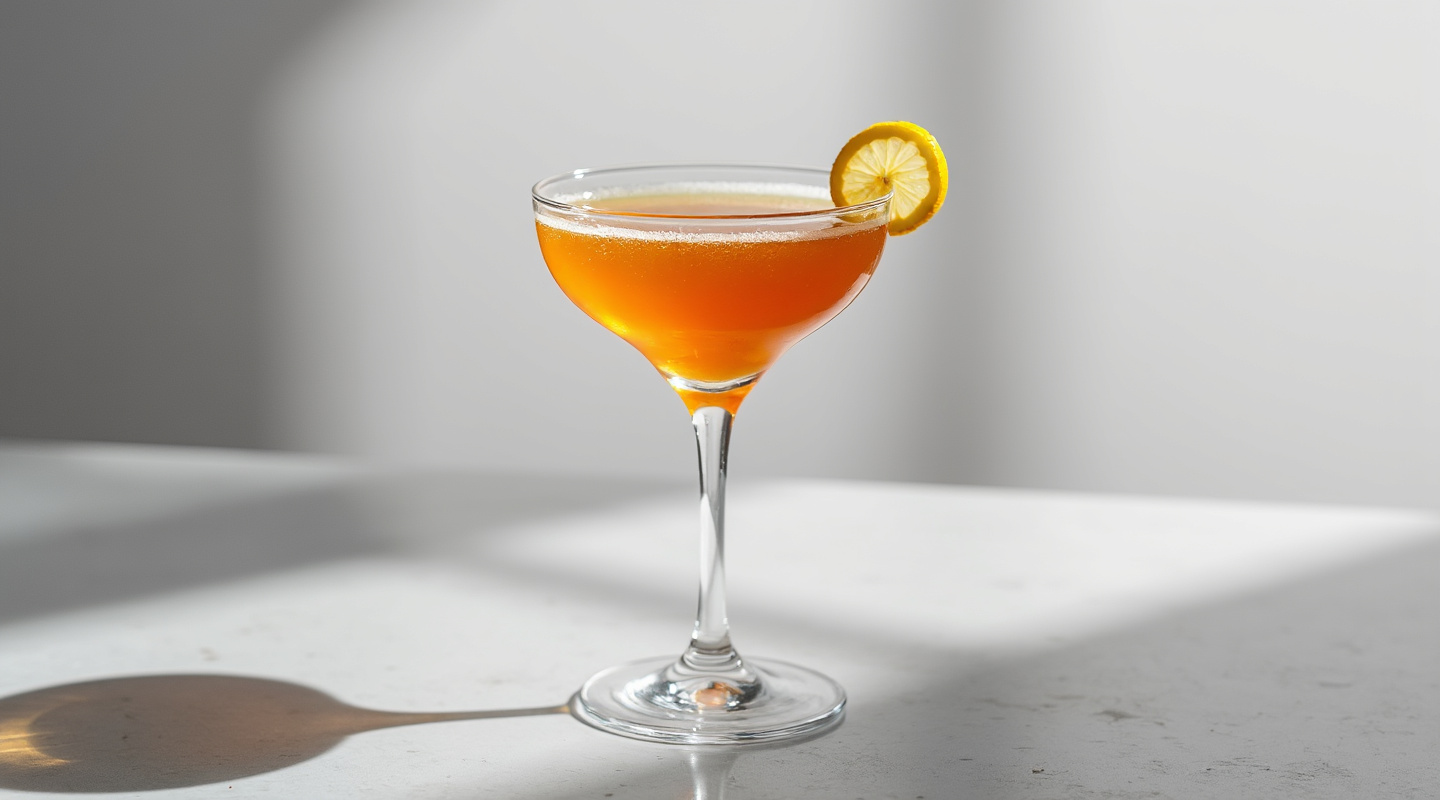 Rajamäki Cocktail in a martini glass