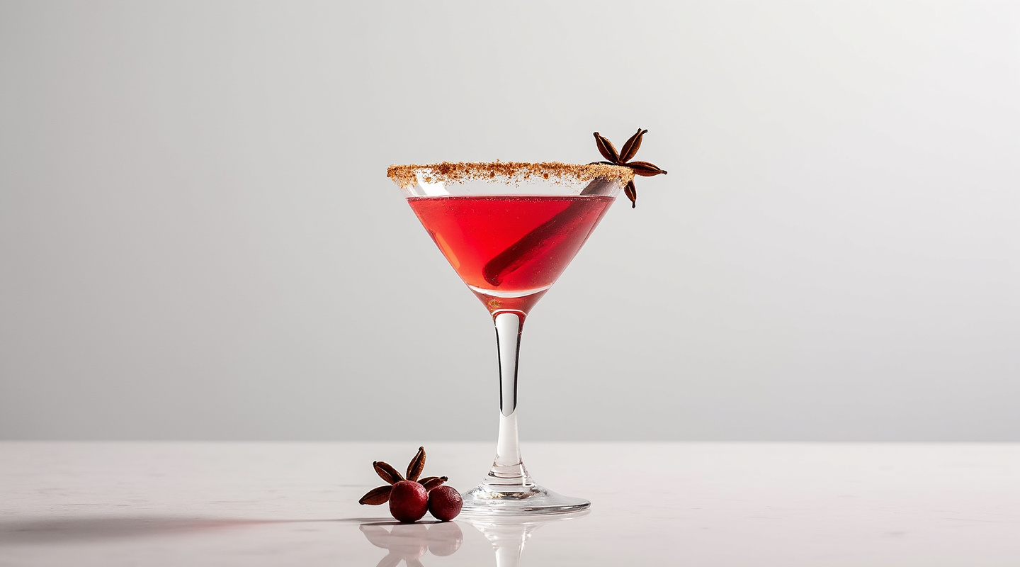Spiced Cranberry Cocktail