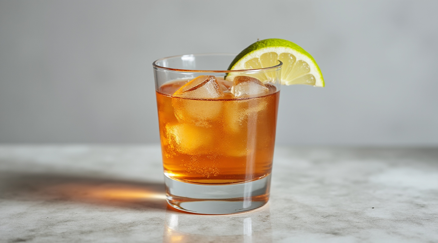 Tequila Slammer in a shot glass