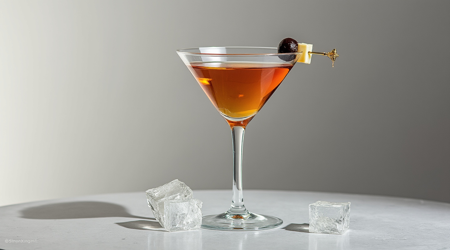 Z Martini in a chilled glass