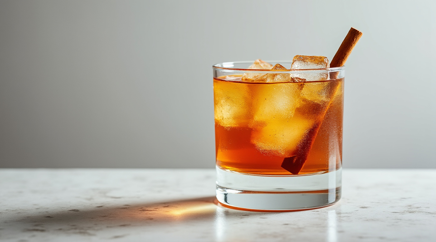 Banana Flambé Cocktail