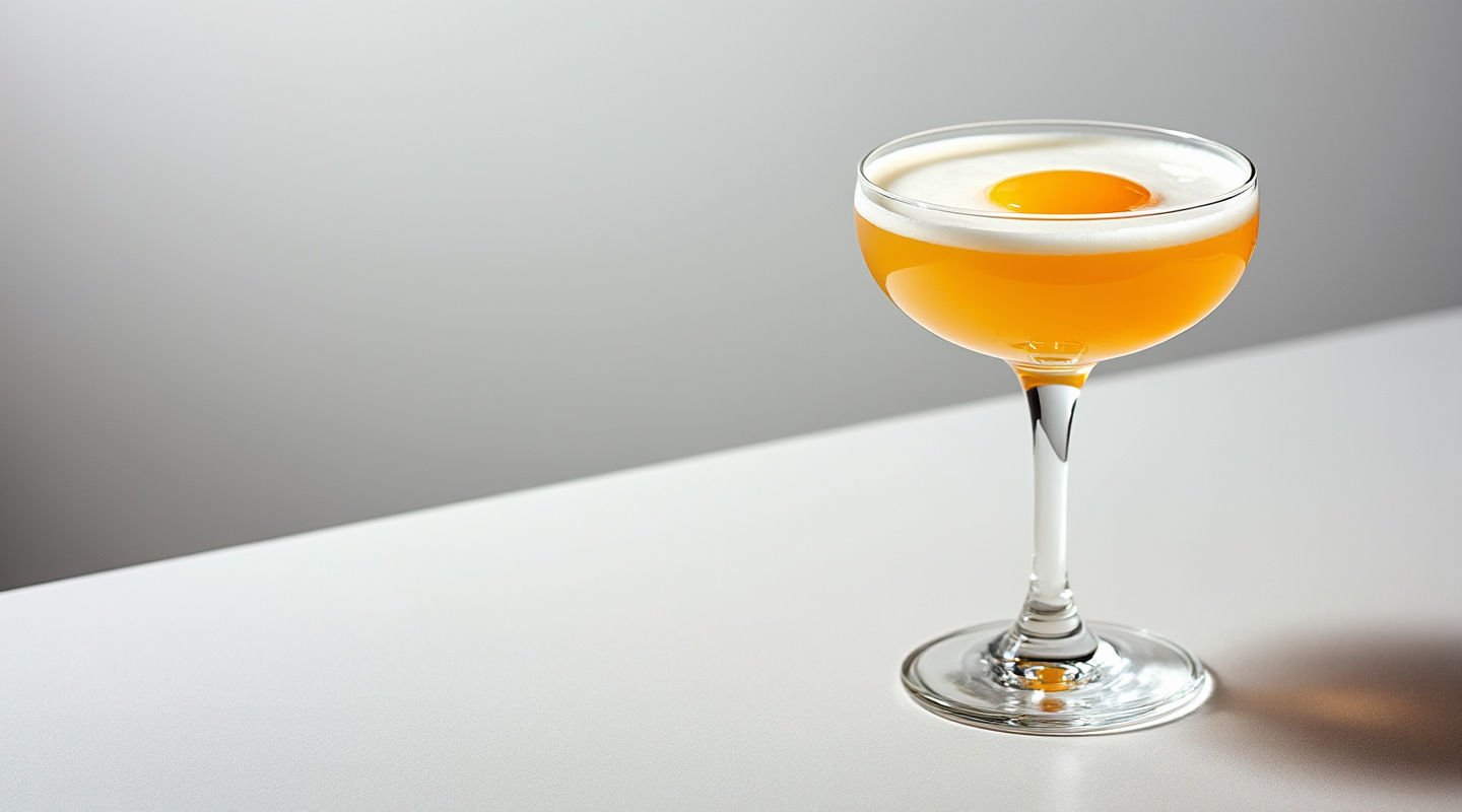 Prairie Oyster in a Coupe glass