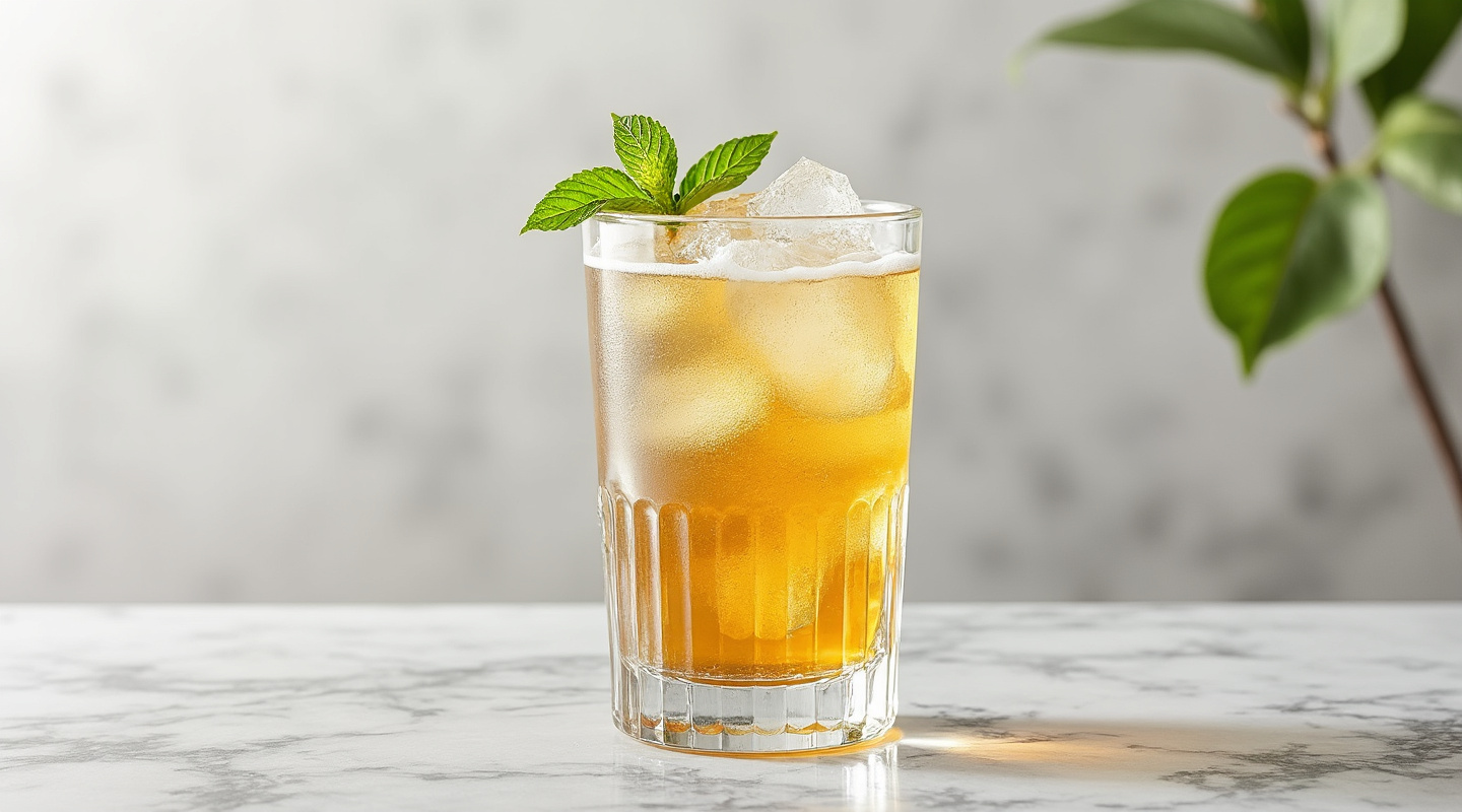 A refreshing glass of Shandygaff