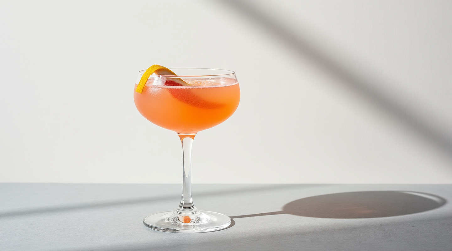 Fibber McGee cocktail in a coupe glass