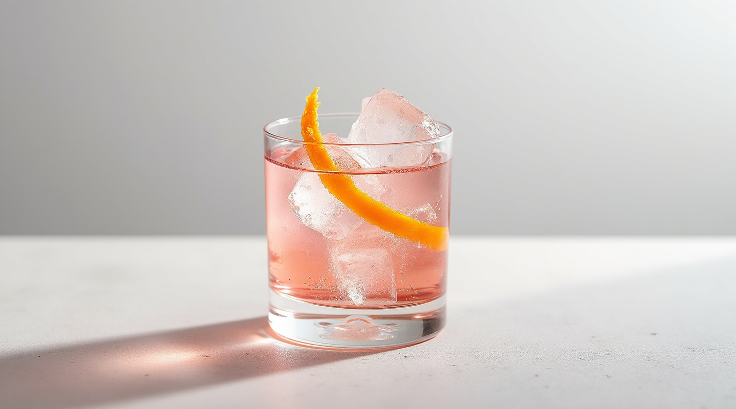 Rose Crescent Cocktail
